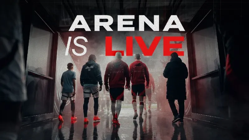 Arena yayında — lansman görseli