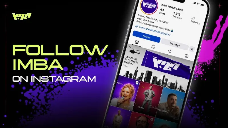 IMBA Music Instagram’da — etiketin sanatçıları